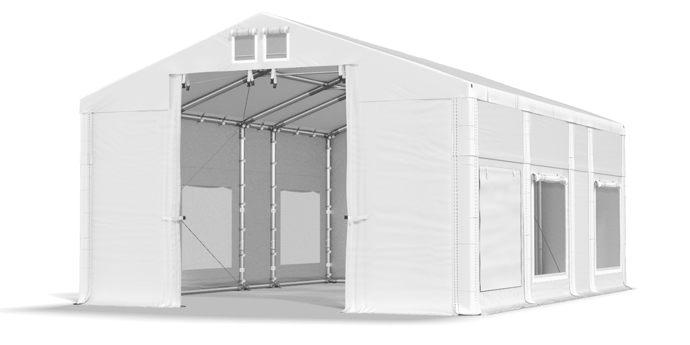 Brána stanu otevřena