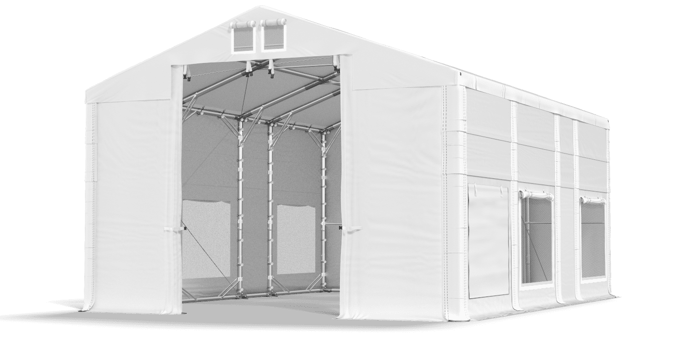 Brána stanu otevřena