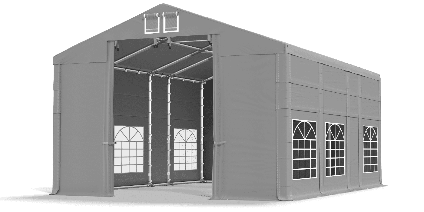 Brána stanu otevřena