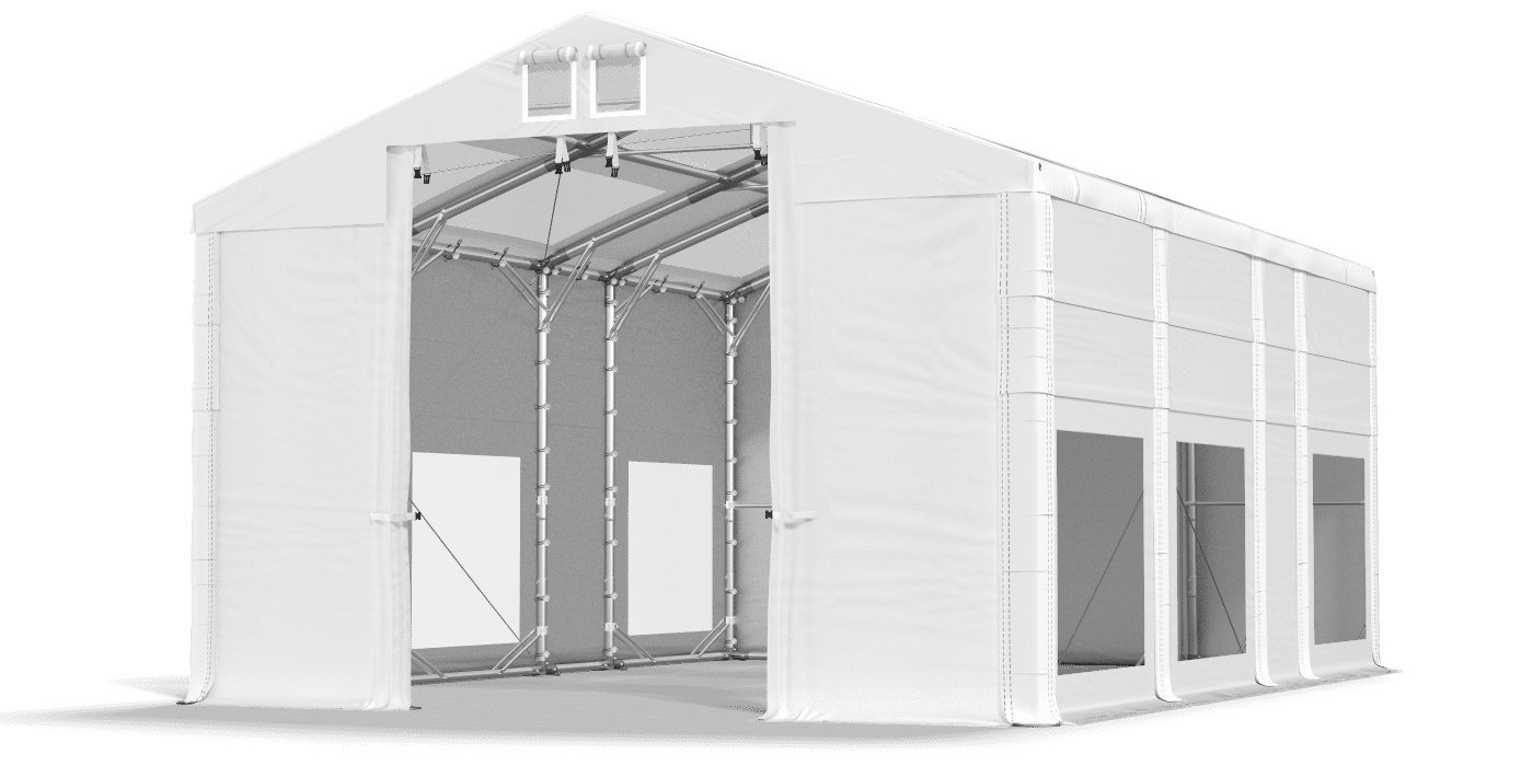 Brána stanu otevřena