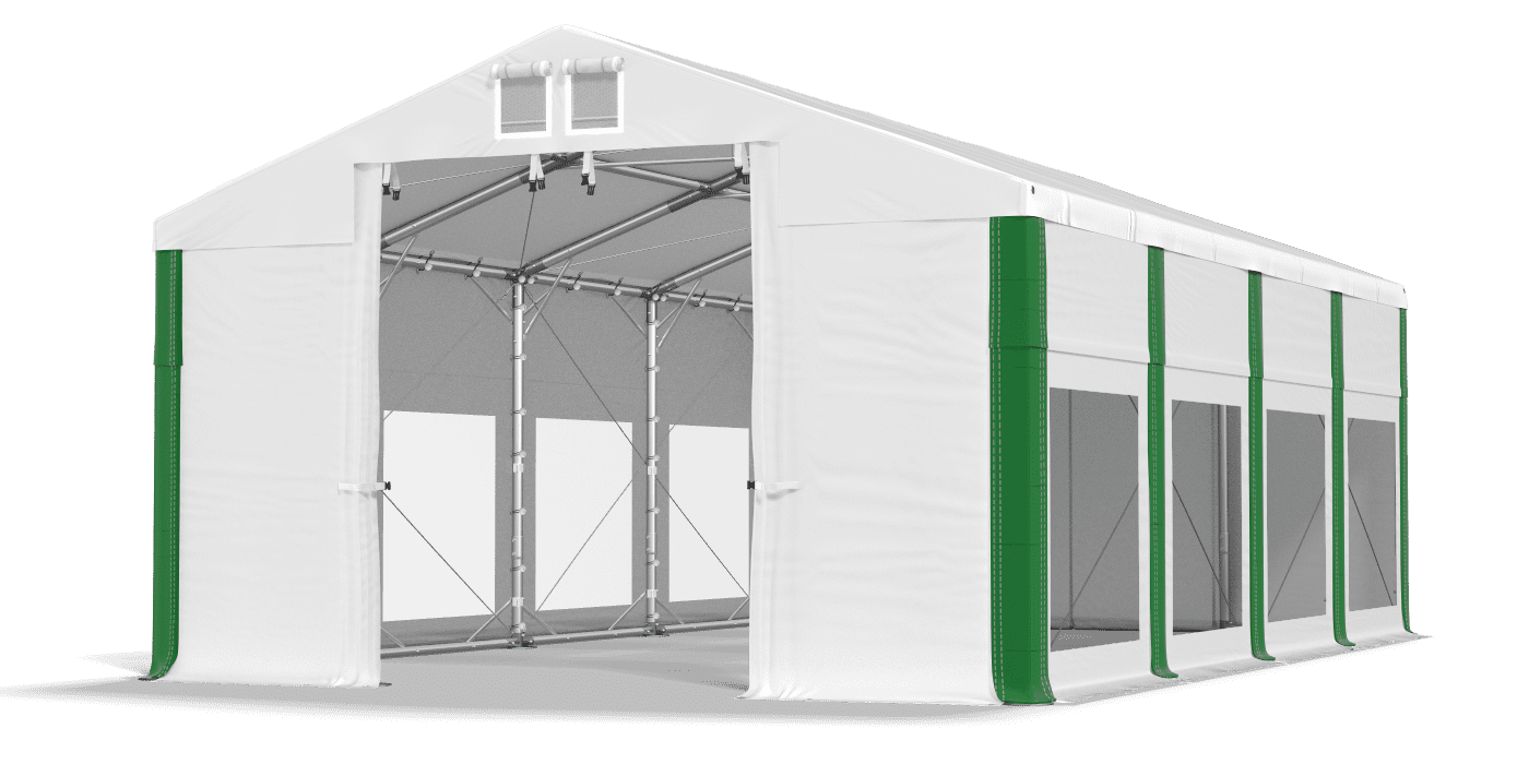 Brána stanu otevřena