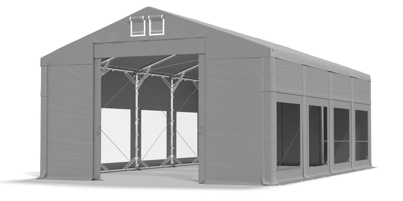 Brána stanu otevřena