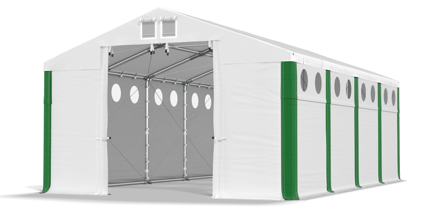 Brána stanu otevřena