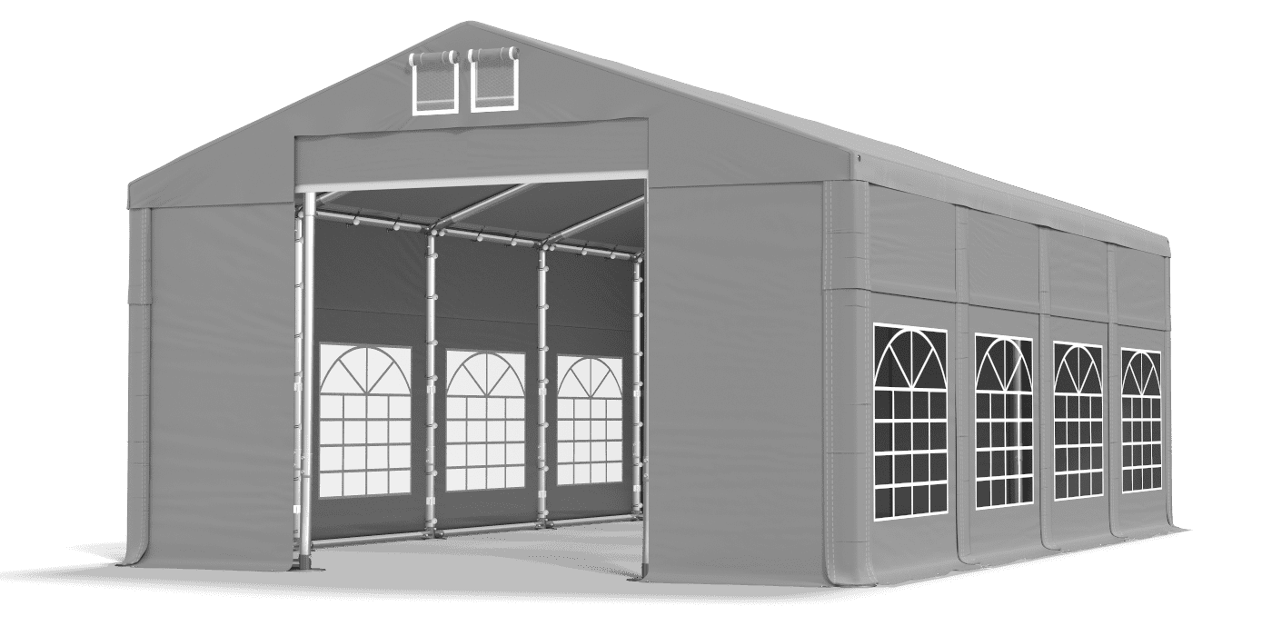 Brána stanu otevřena