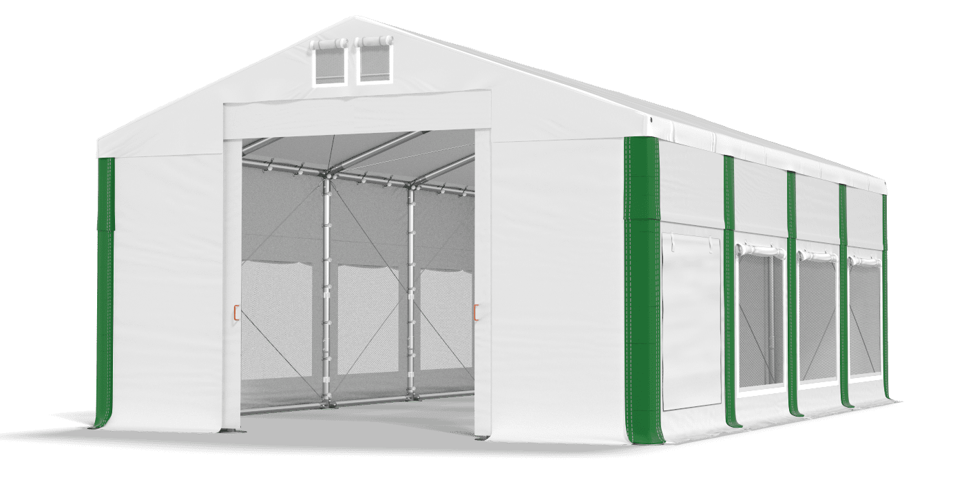 Brána stanu otevřena