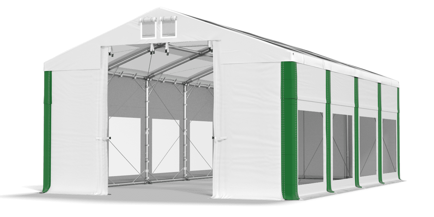 Brána stanu otevřena