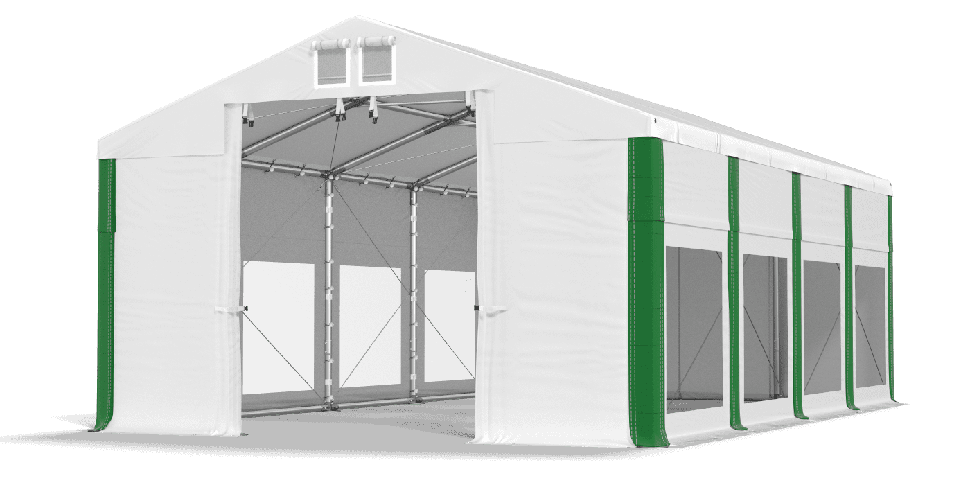 Brána stanu otevřena