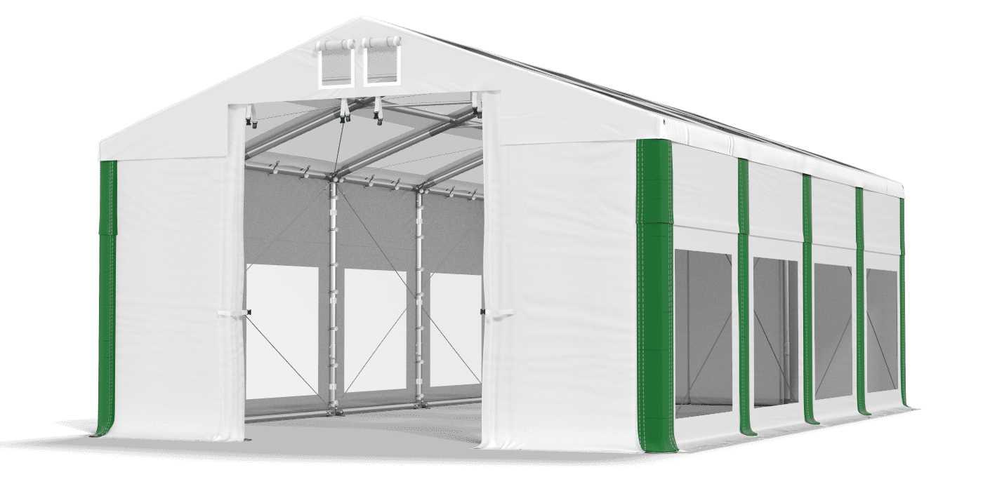 Brána stanu otevřena