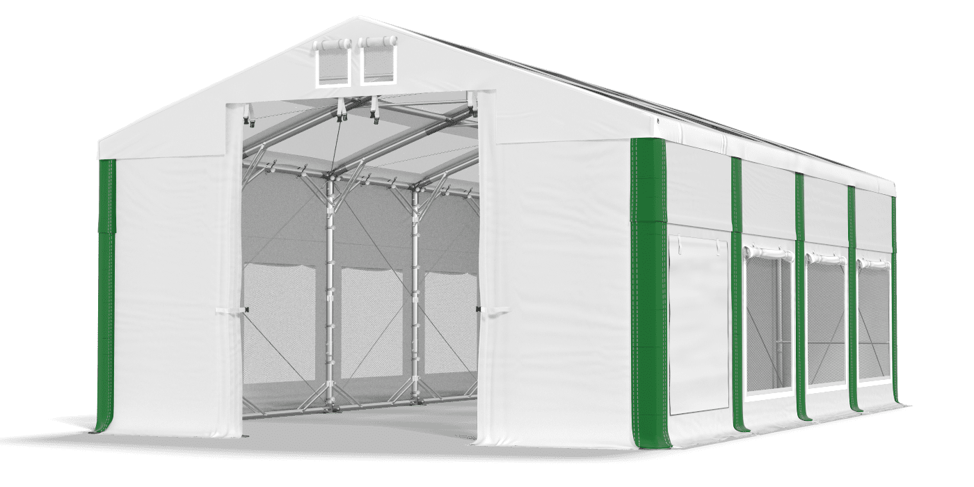 Brána stanu otevřena