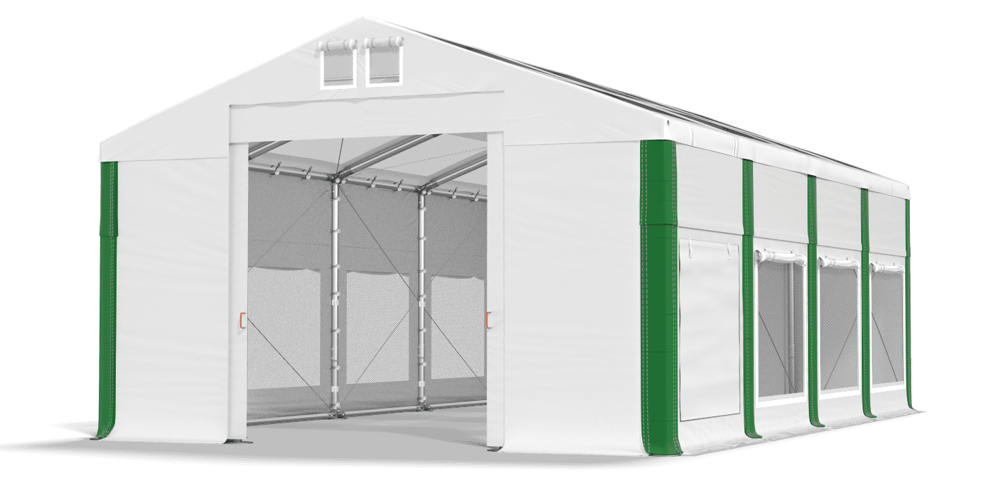 Brána stanu otevřena