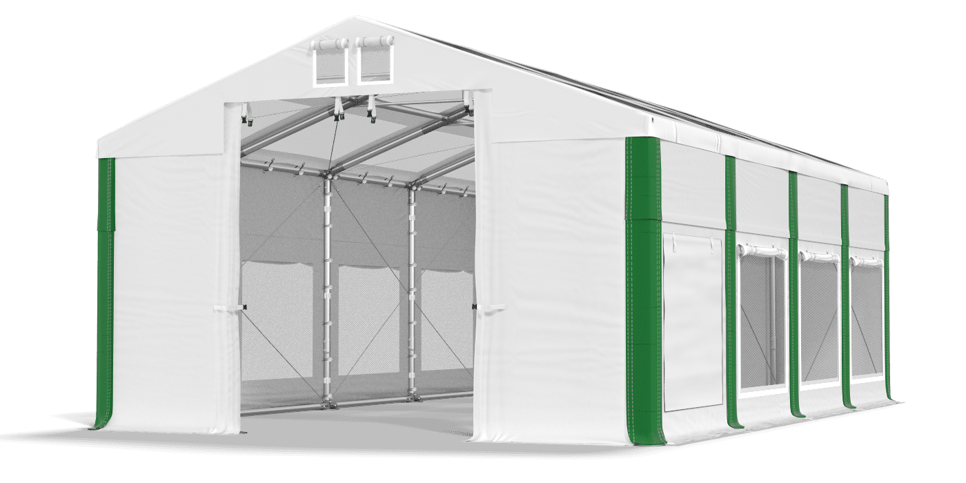 Brána stanu otevřena