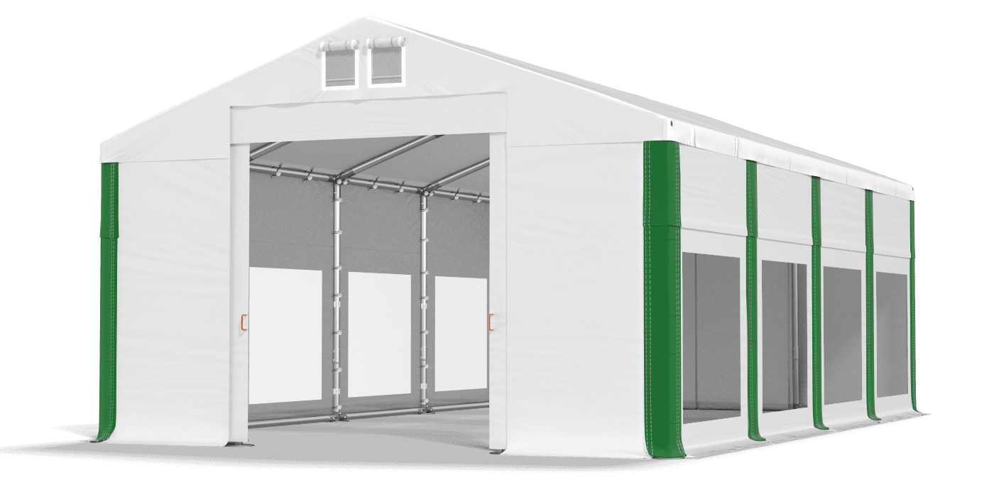 Brána stanu otevřena