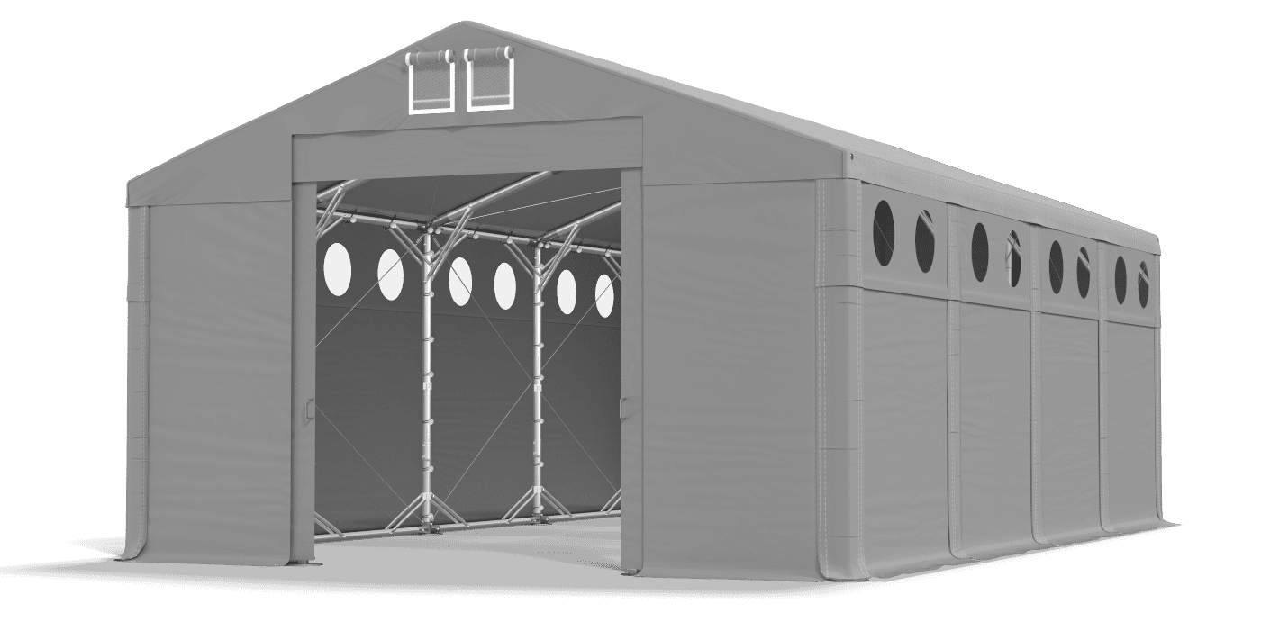 Brána stanu otevřena