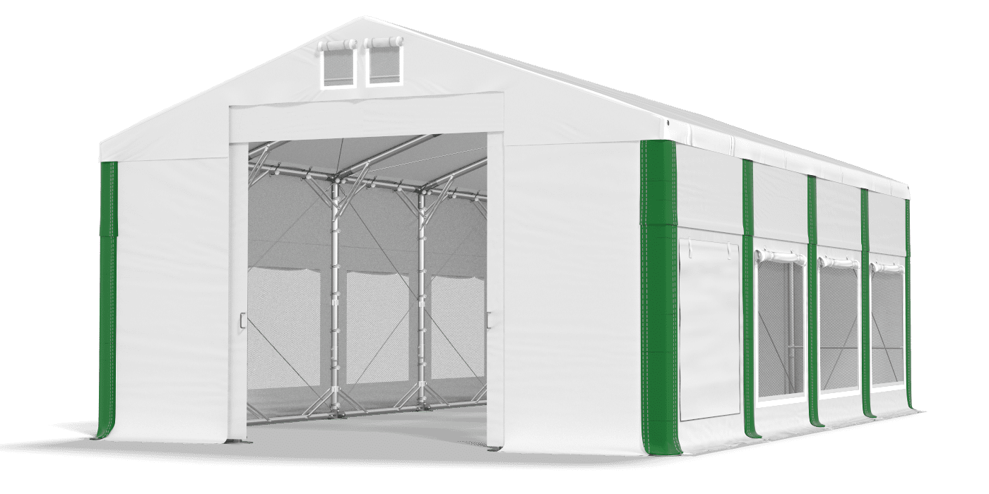 Brána stanu otevřena