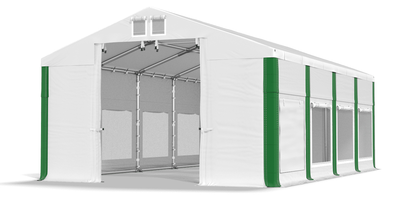 Brána stanu otevřena