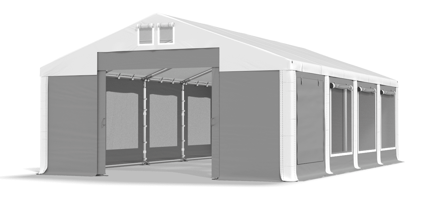 Brána stanu otevřena