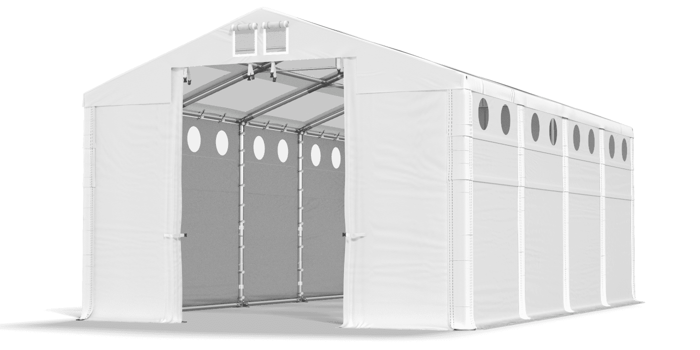 Brána stanu otevřena