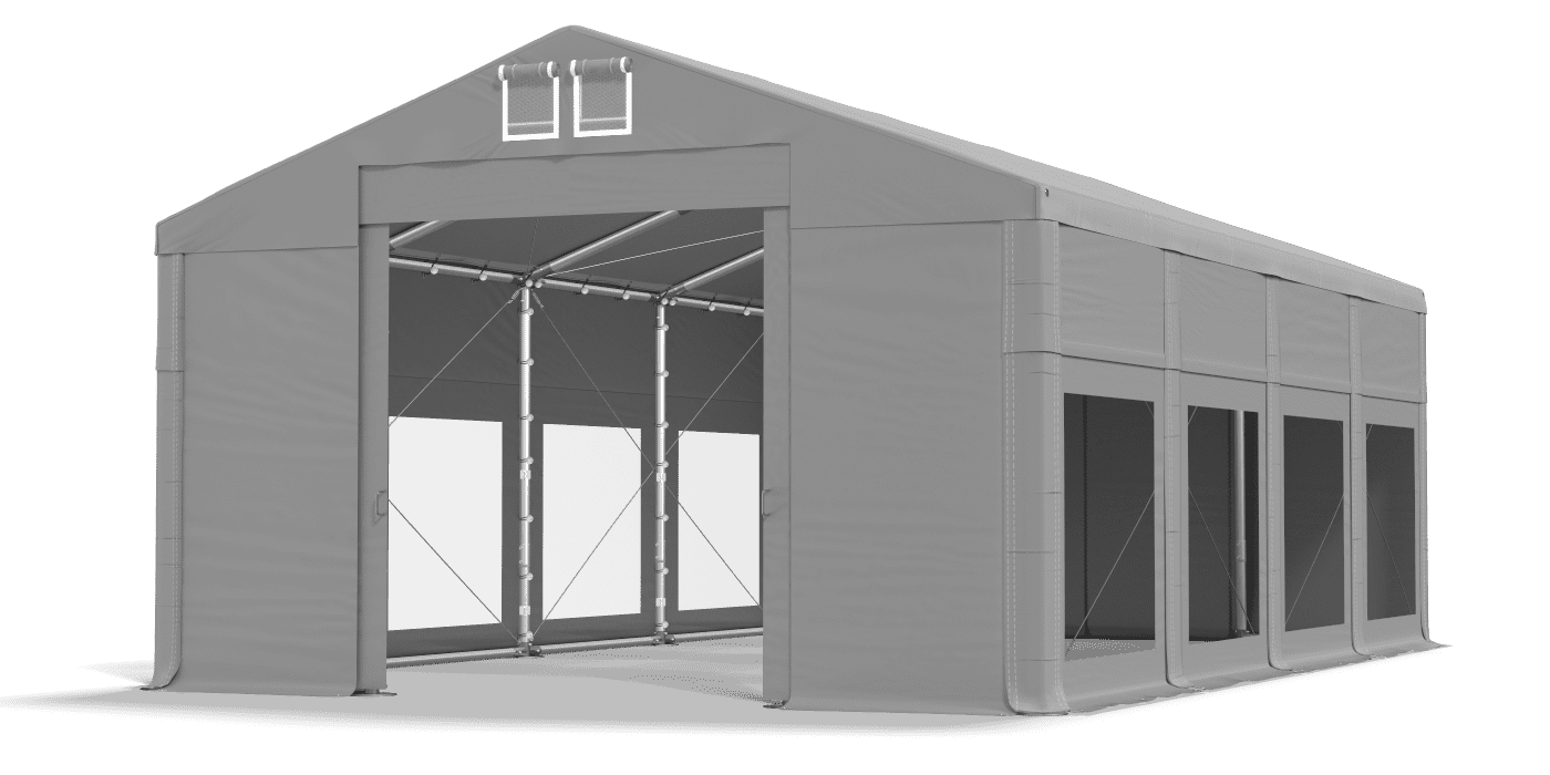 Brána stanu otevřena