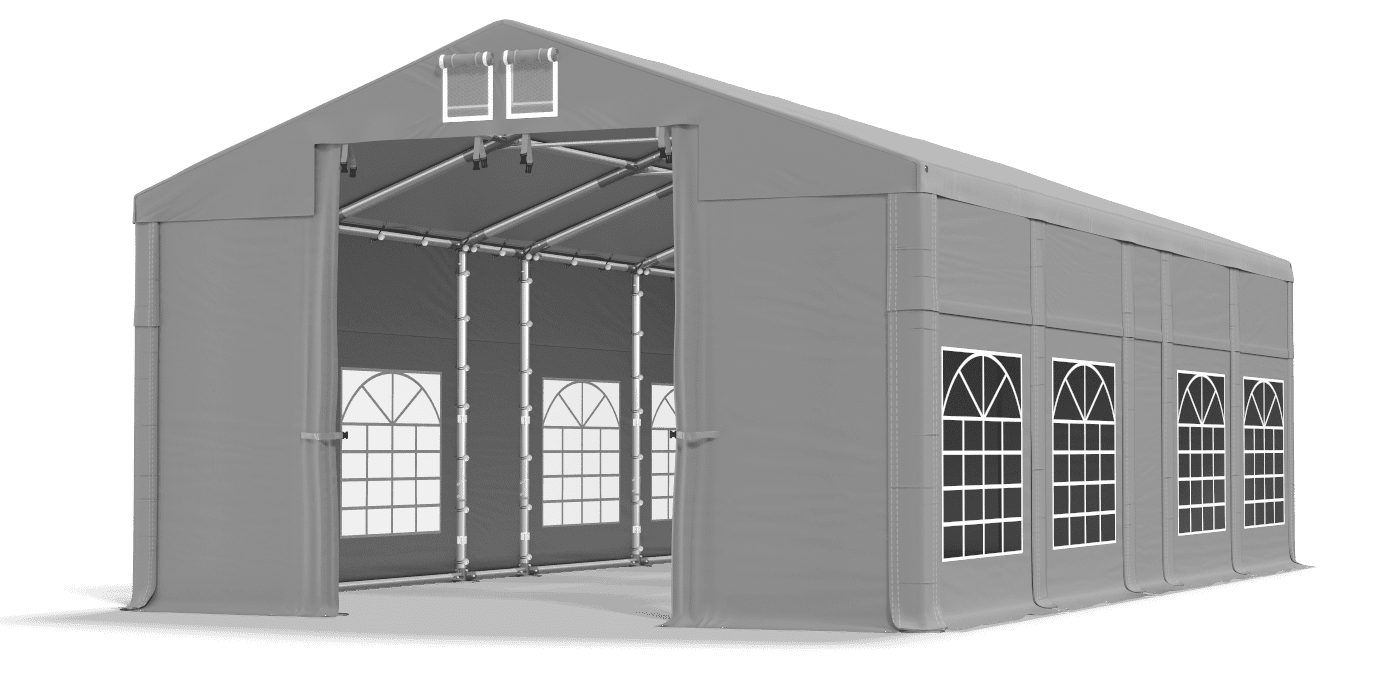 Brána stanu otevřena