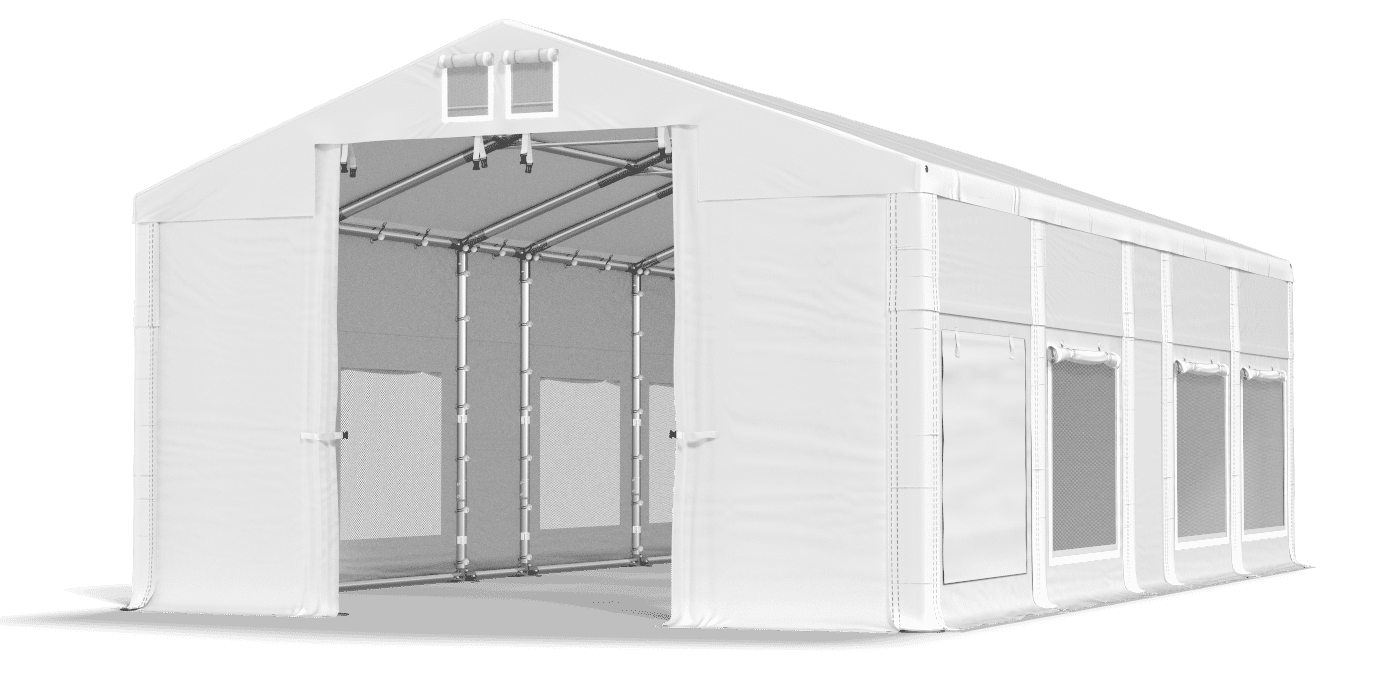 Brána stanu otevřena