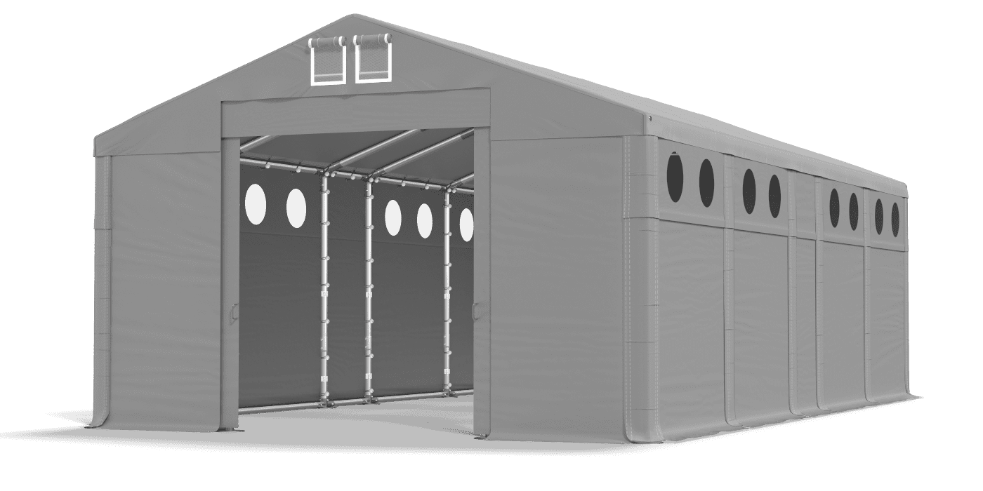 Brána stanu otevřena