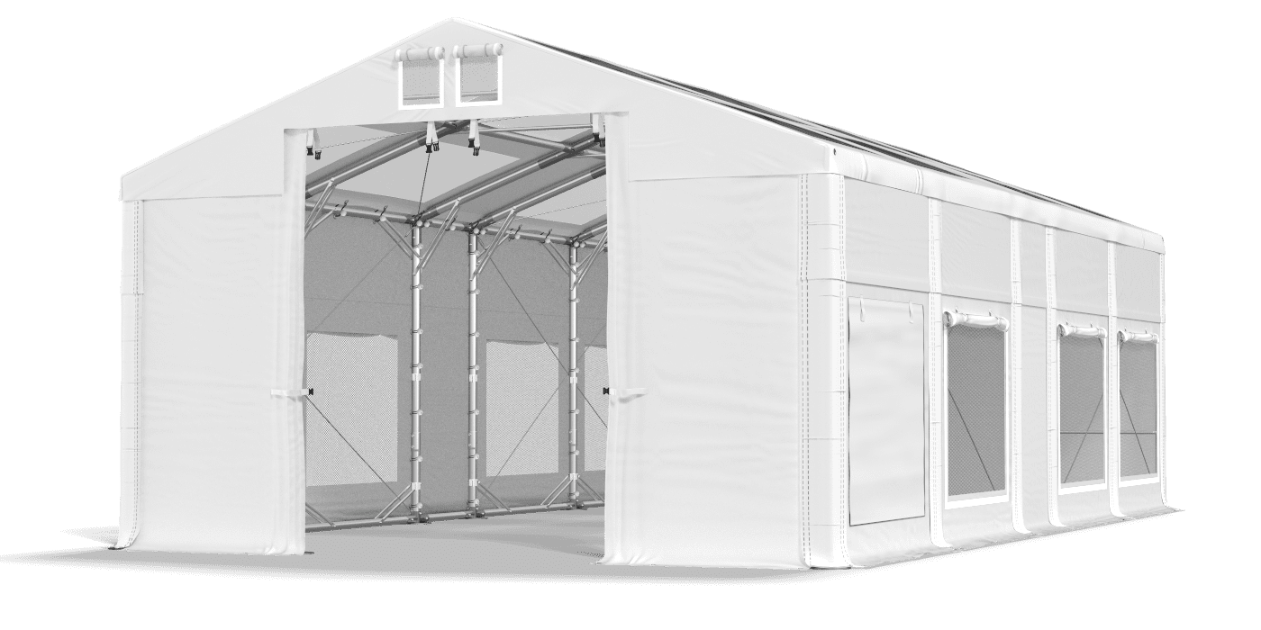 Brána stanu otevřena