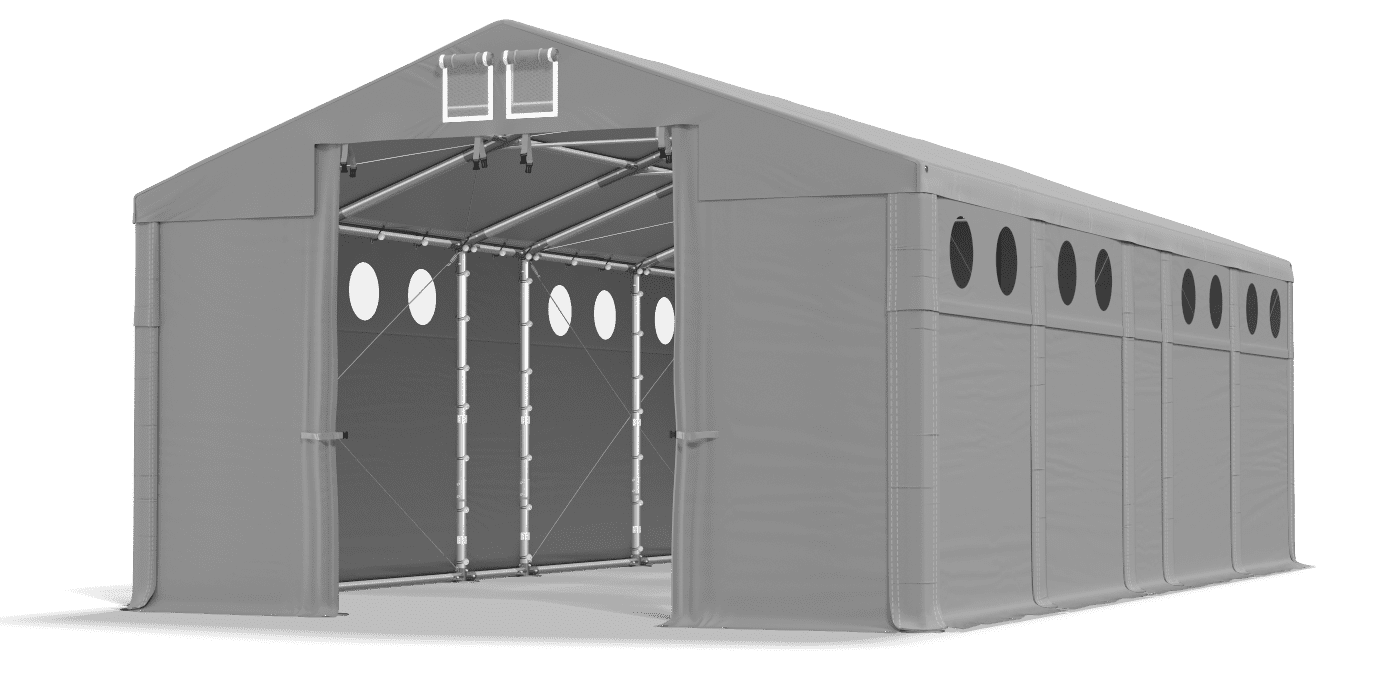 Brána stanu otevřena