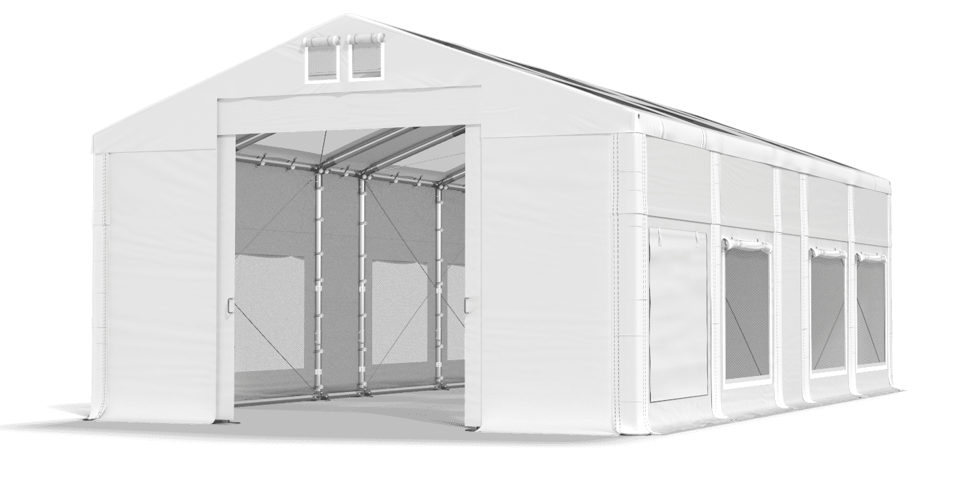 Brána stanu otevřena