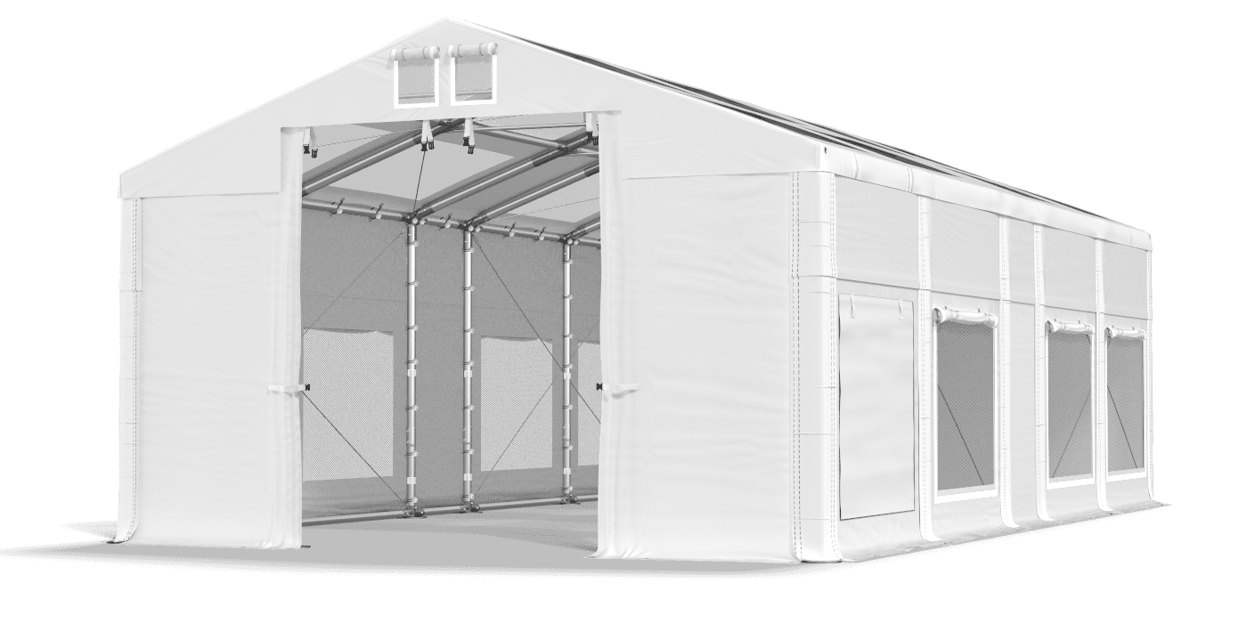 Brána stanu otevřena