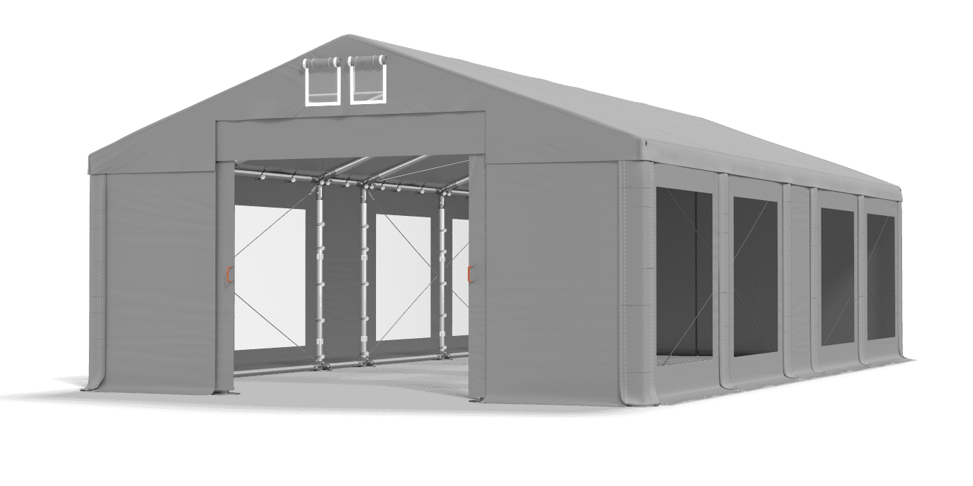 Brána stanu otevřena