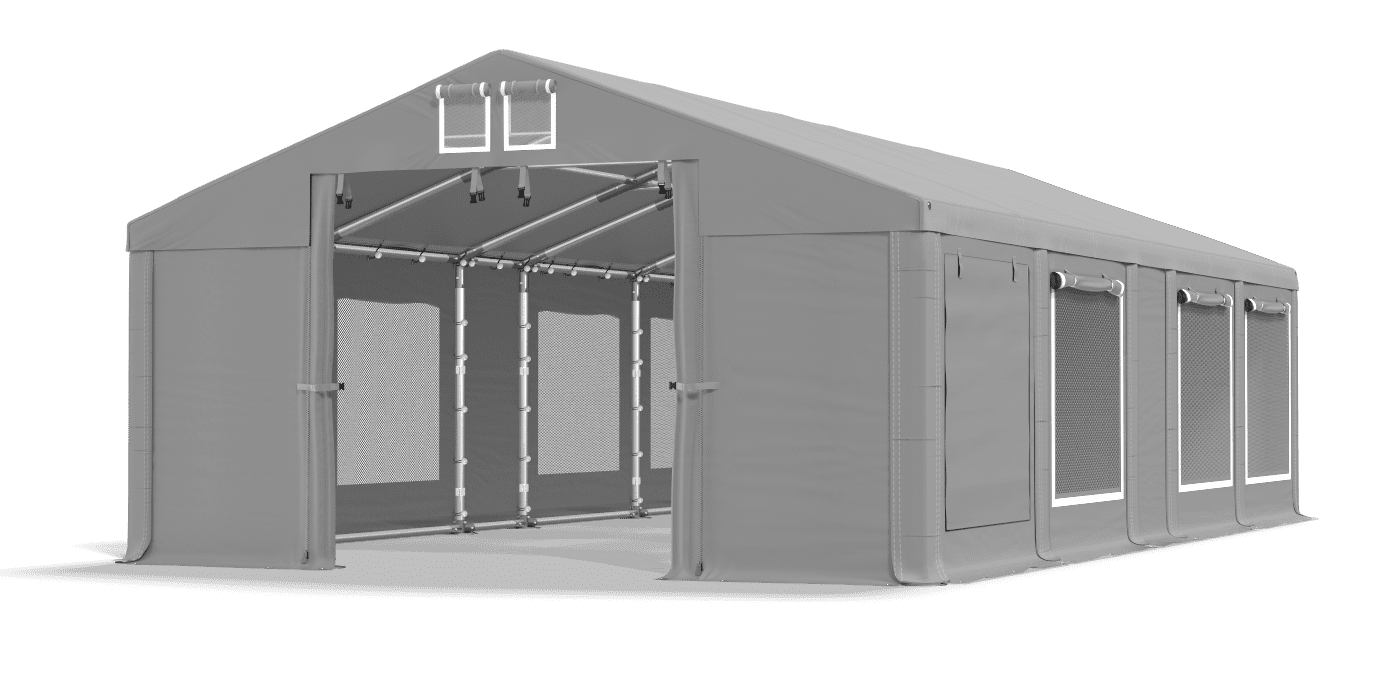 Brána stanu otevřena