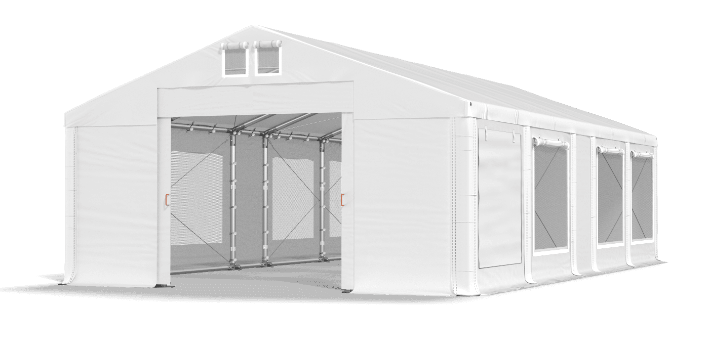 Brána stanu otevřena