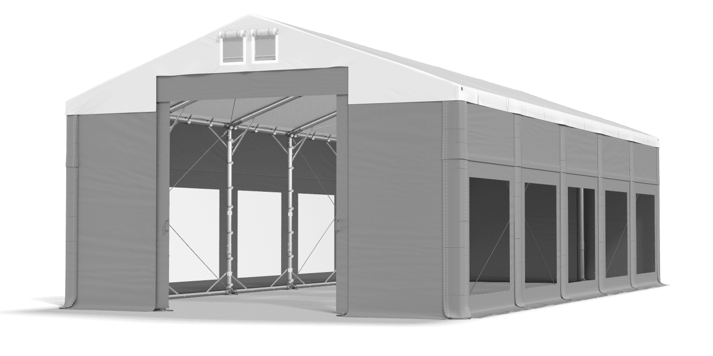 Brána stanu otevřena