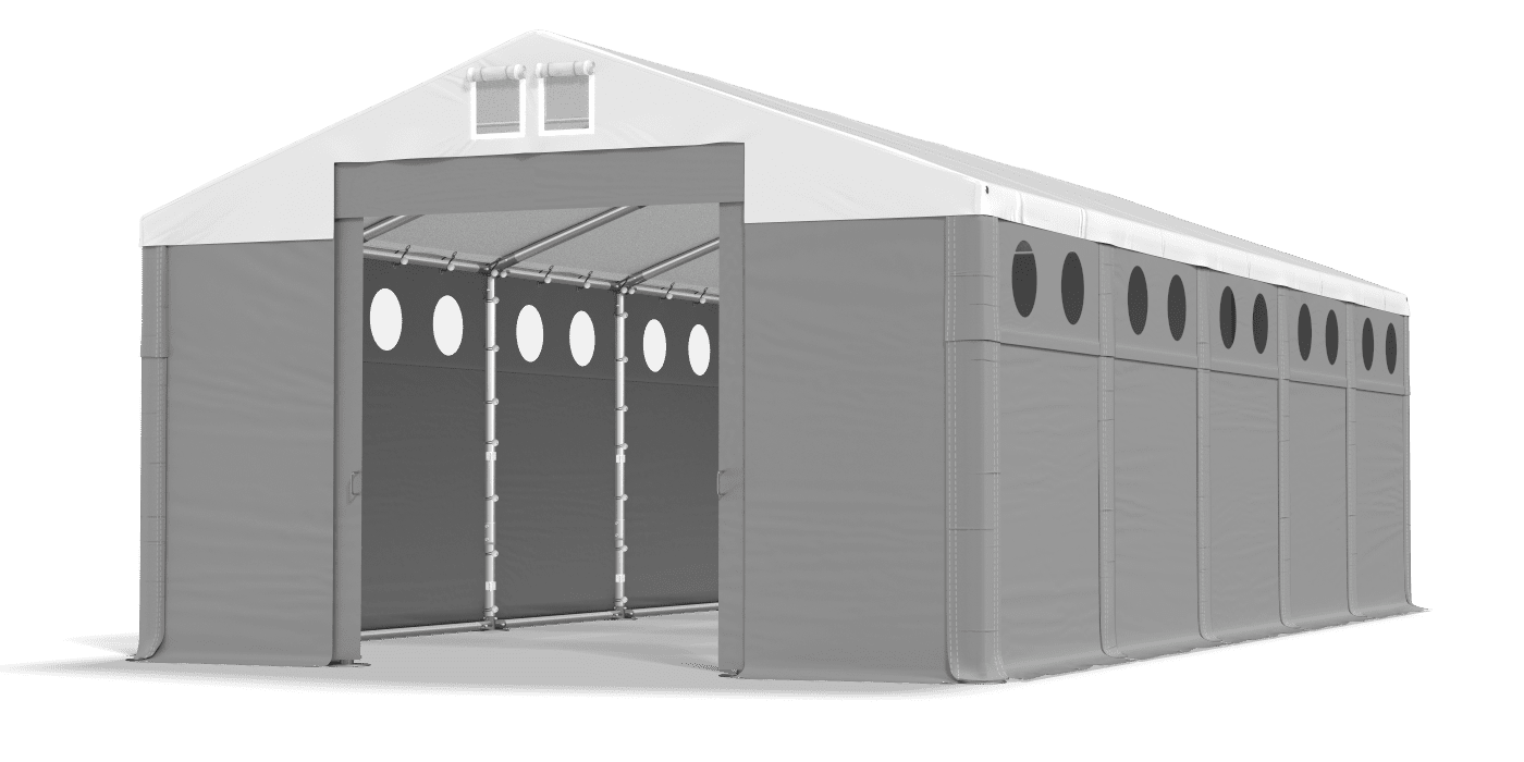 Brána stanu otevřena