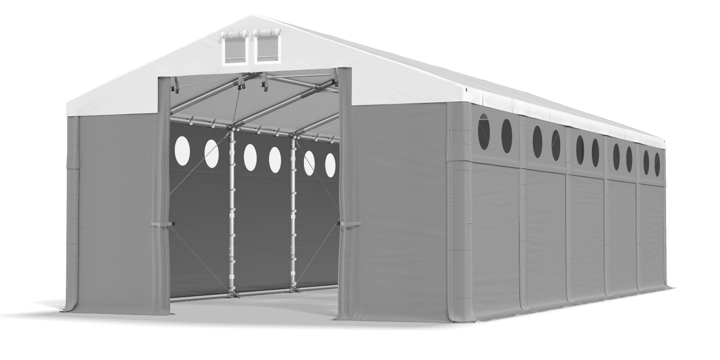 Brána stanu otevřena