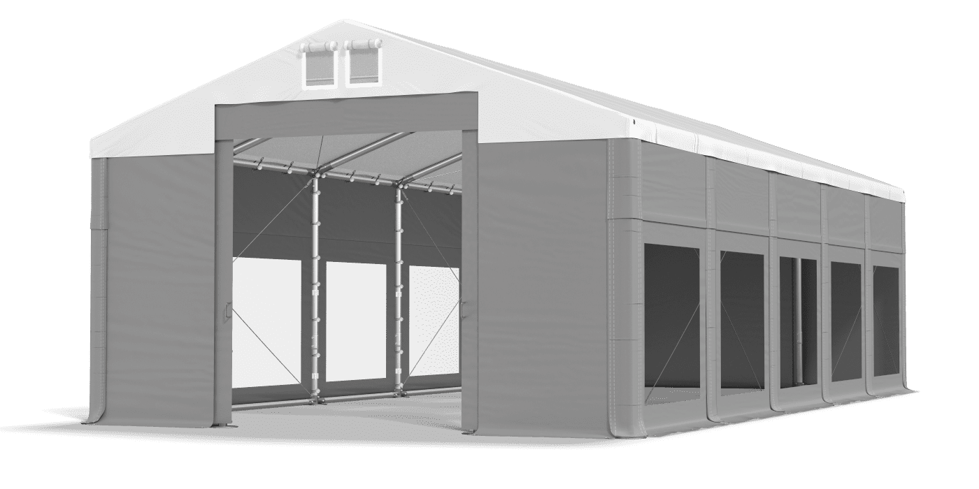 Brána stanu otevřena