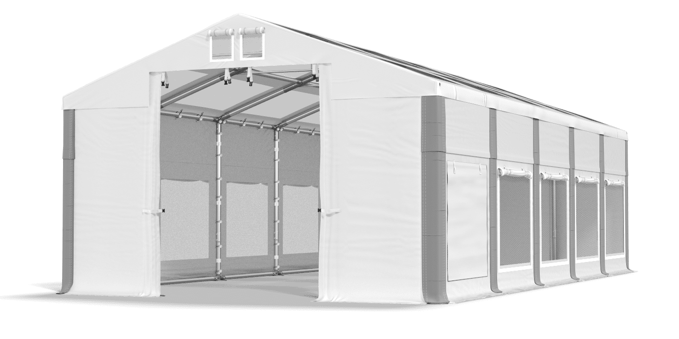 Brána stanu otevřena