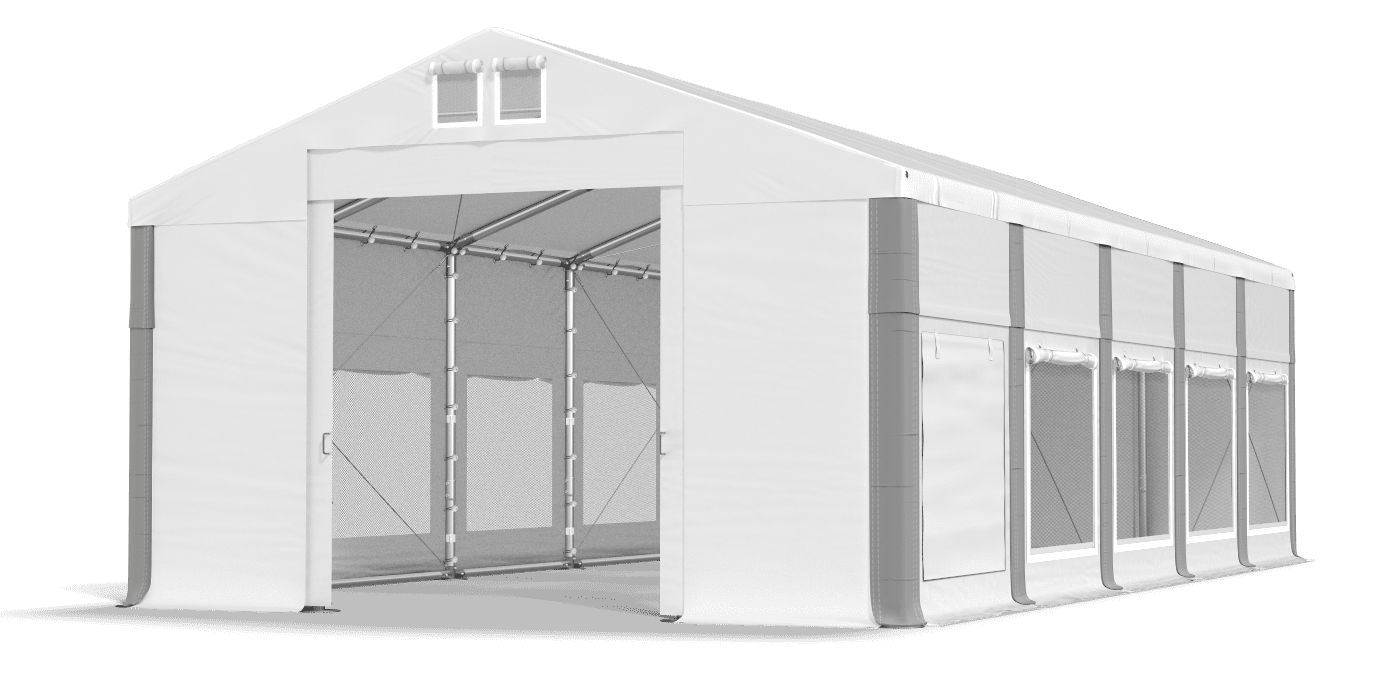 Brána stanu otevřena