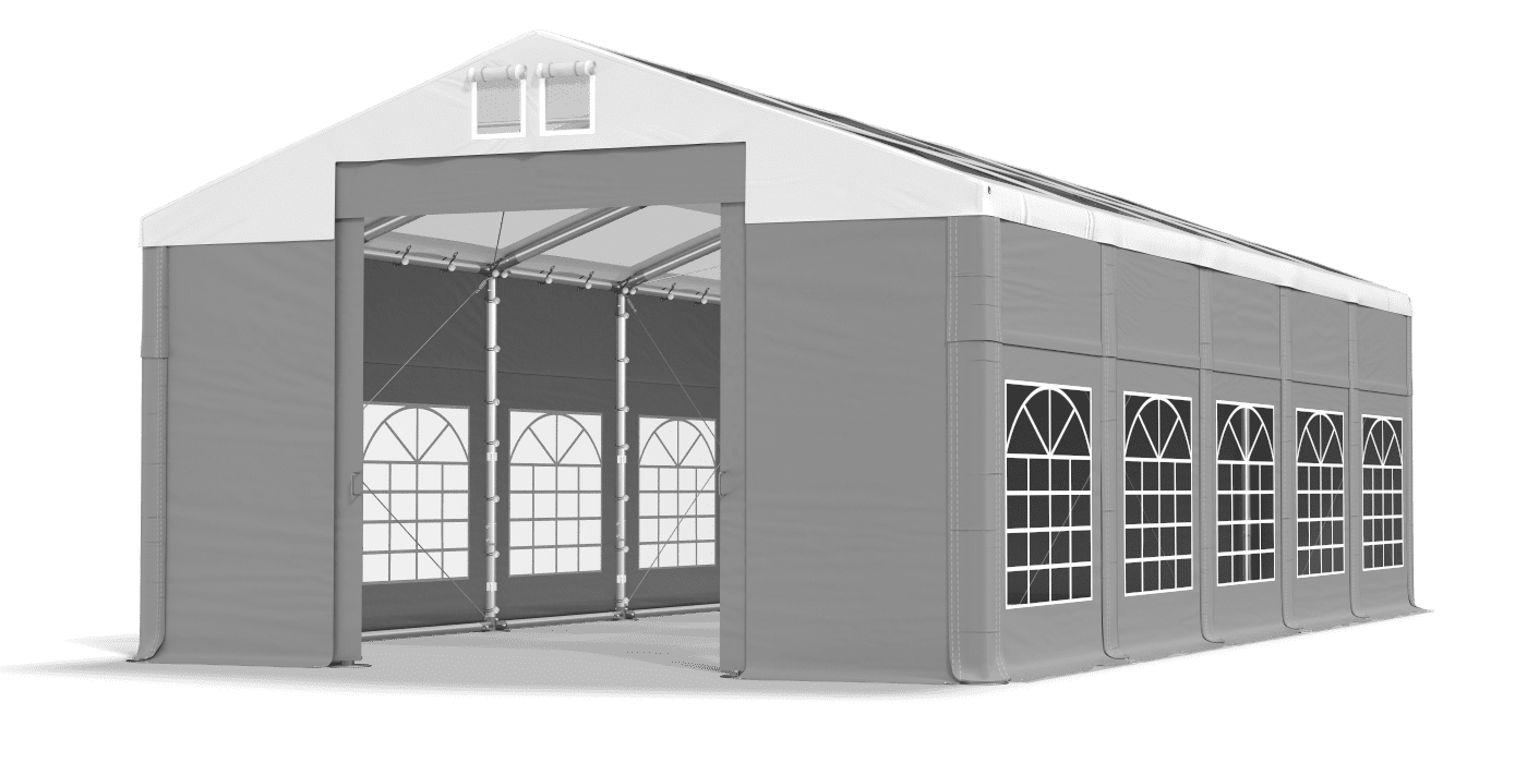 Brána stanu otevřena