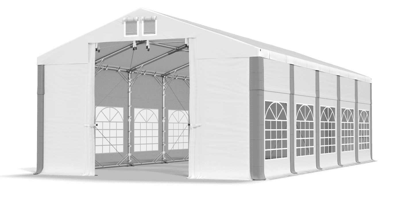 Brána stanu otevřena