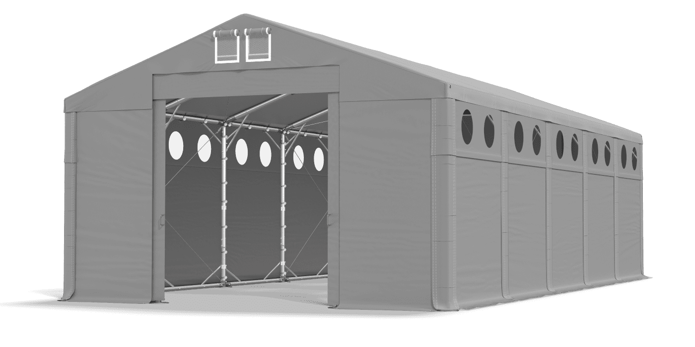 Brána stanu otevřena