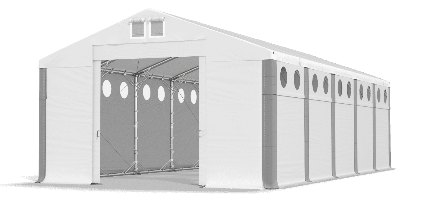 Brána stanu otevřena