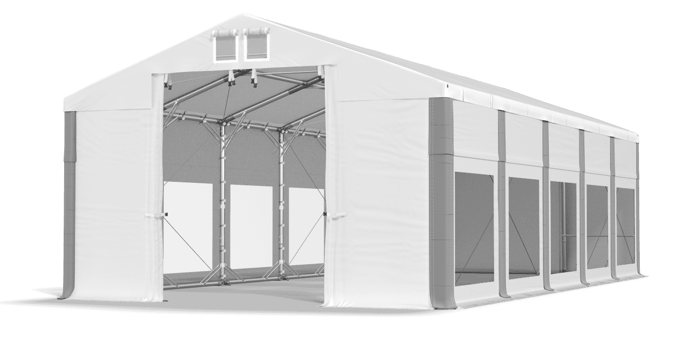 Brána stanu otevřena