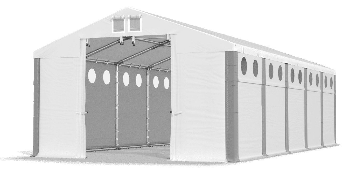 Brána stanu otevřena