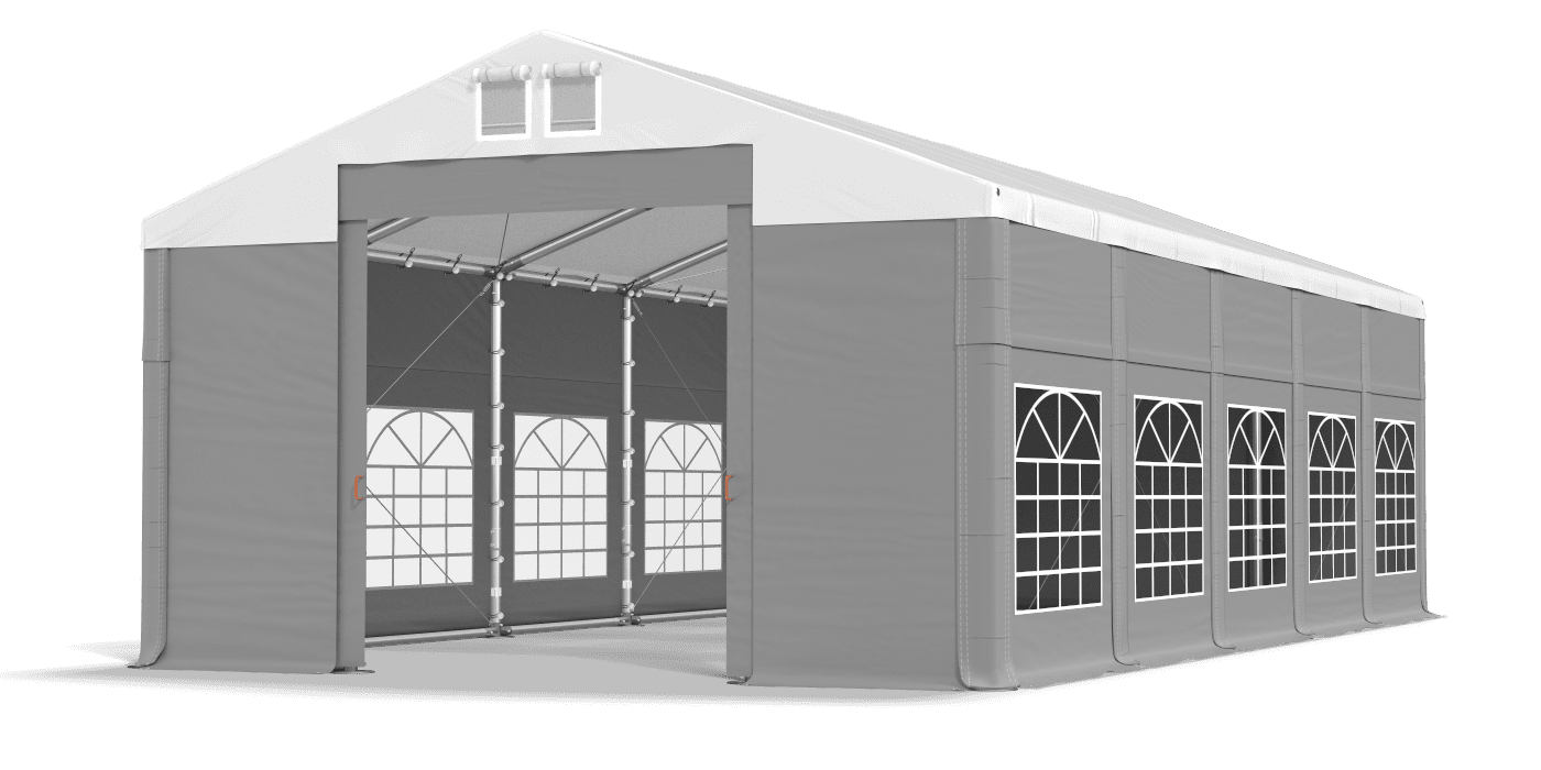 Brána stanu otevřena