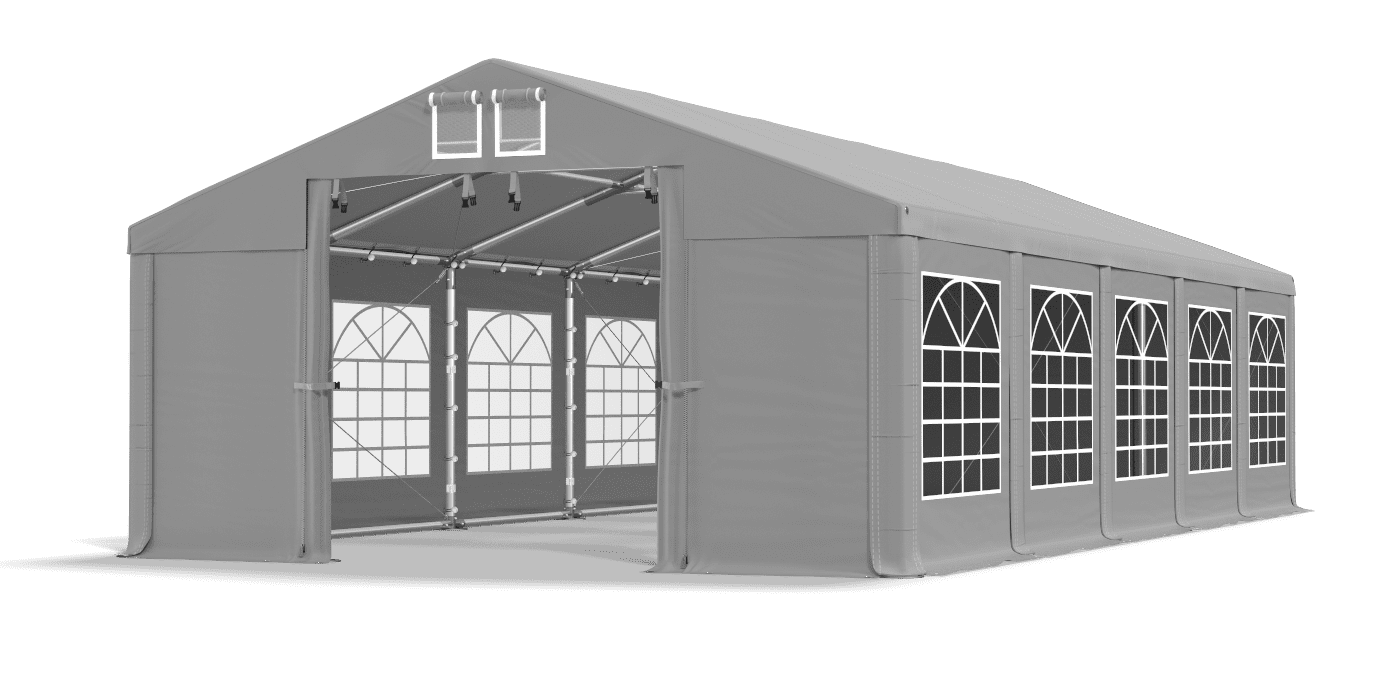 Brána stanu otevřena