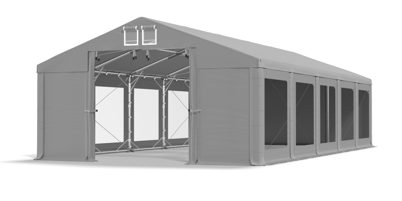 Brána stanu otevřena