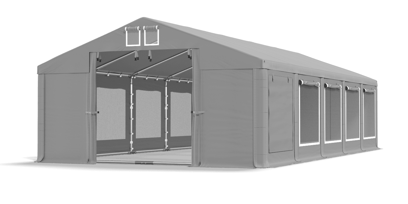 Brána stanu otevřena