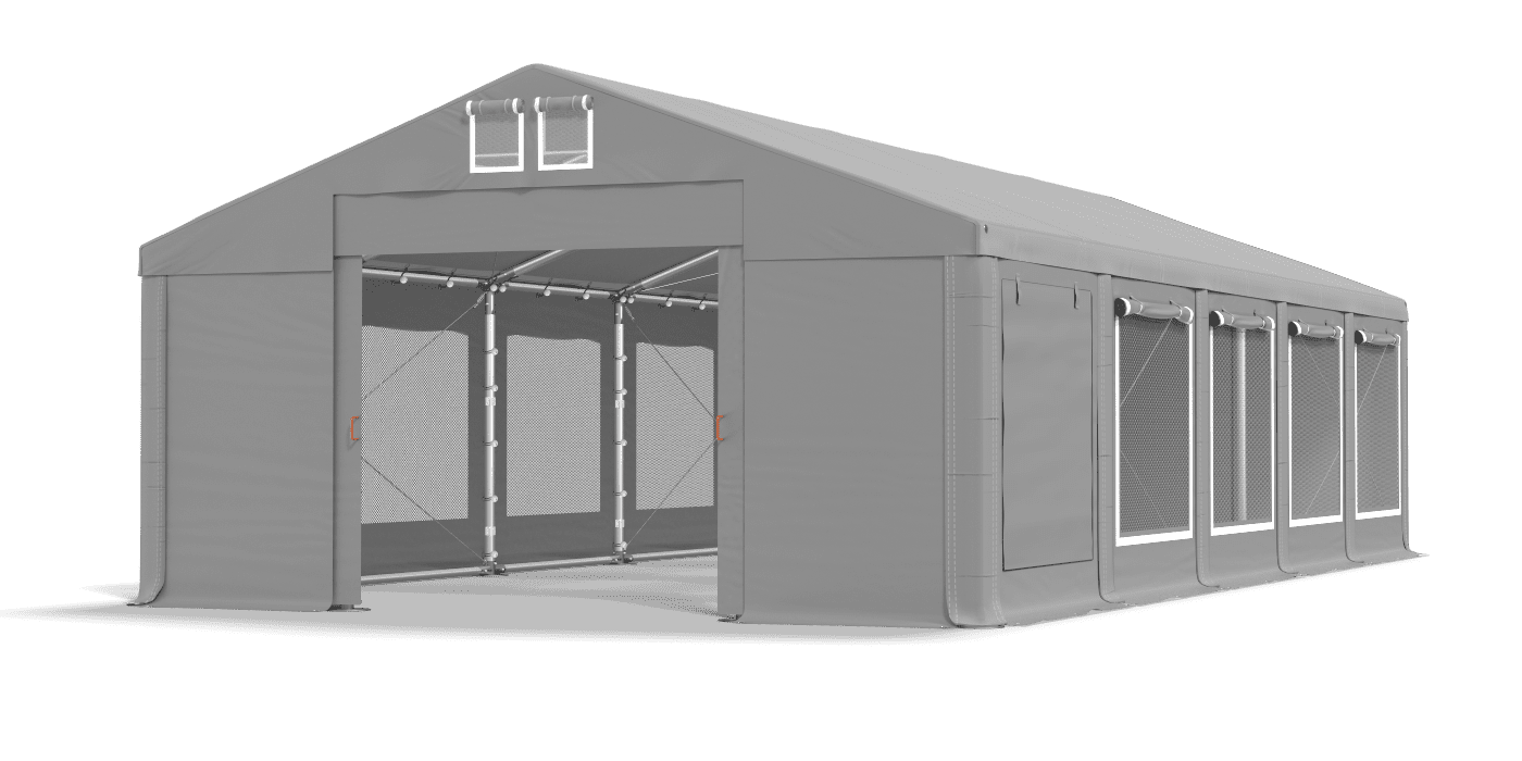 Brána stanu otevřena