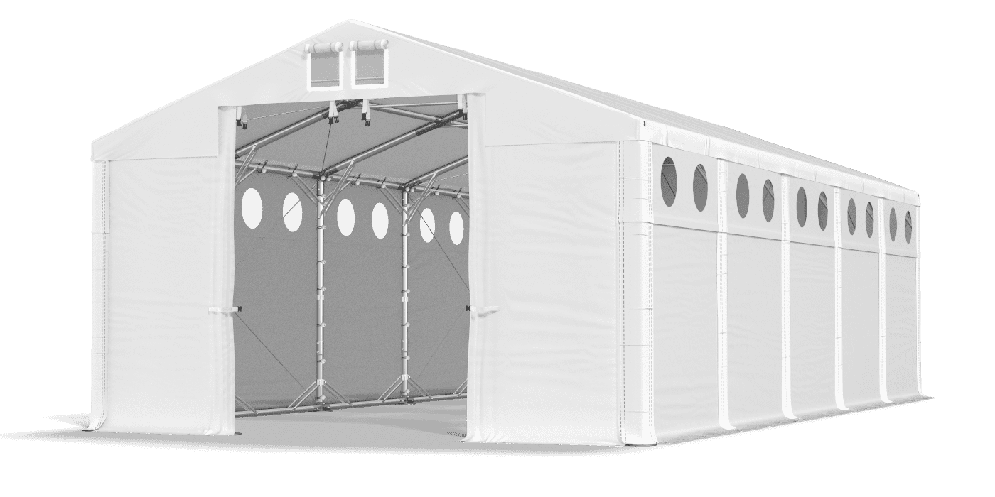 Brána stanu otevřena